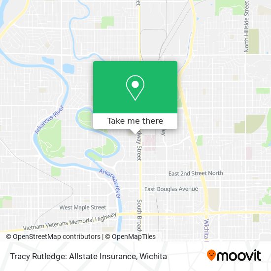 Tracy Rutledge: Allstate Insurance map