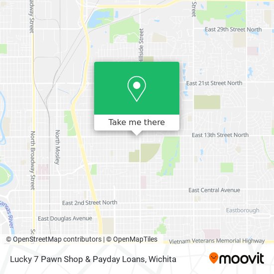 Mapa de Lucky 7 Pawn Shop & Payday Loans