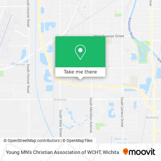 Mapa de Young MN's Christian Association of WCHT