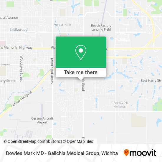 Bowles Mark MD - Galichia Medical Group map