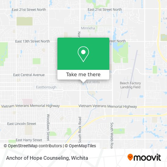 Anchor of Hope Counseling map