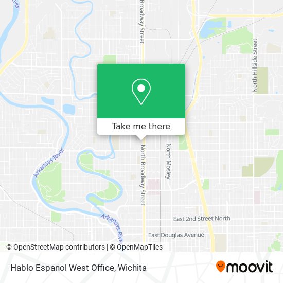 Hablo Espanol West Office map