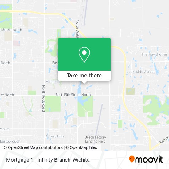 Mortgage 1 - Infinity Branch map