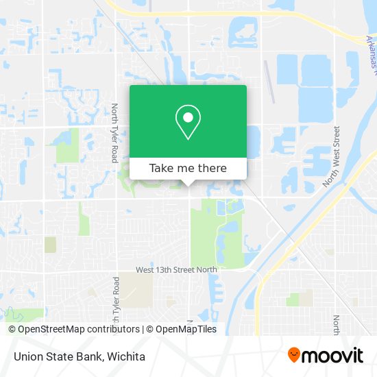 Union State Bank map