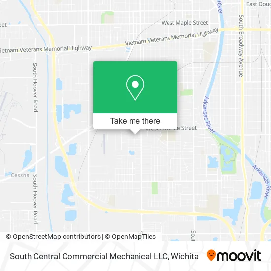 South Central Commercial Mechanical LLC map