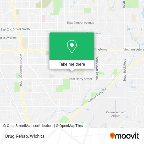 Drug Rehab map