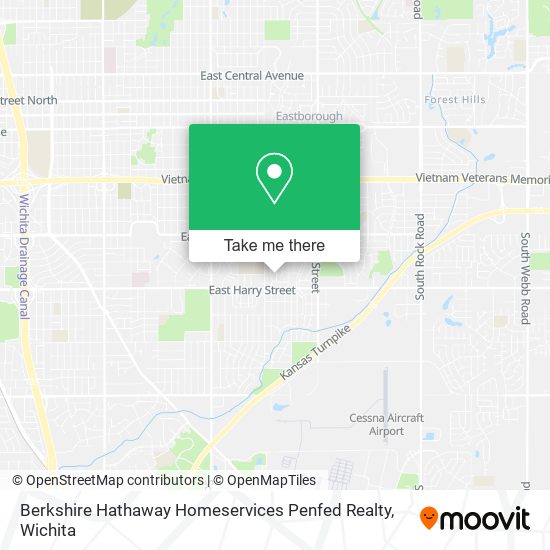 Mapa de Berkshire Hathaway Homeservices Penfed Realty