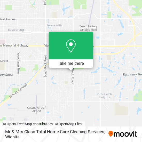 Mapa de Mr & Mrs Clean Total Home Care Cleaning Services