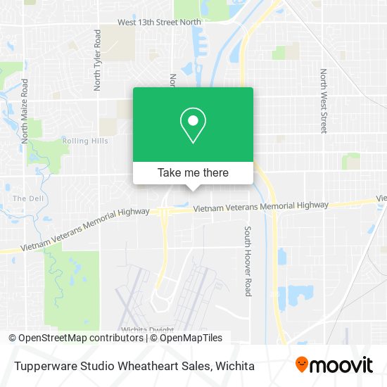 Mapa de Tupperware Studio Wheatheart Sales