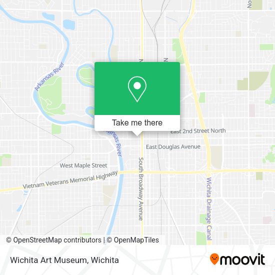 Mapa de Wichita Art Museum