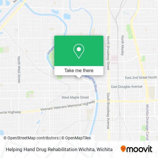 Mapa de Helping Hand Drug Rehabilitation Wichita