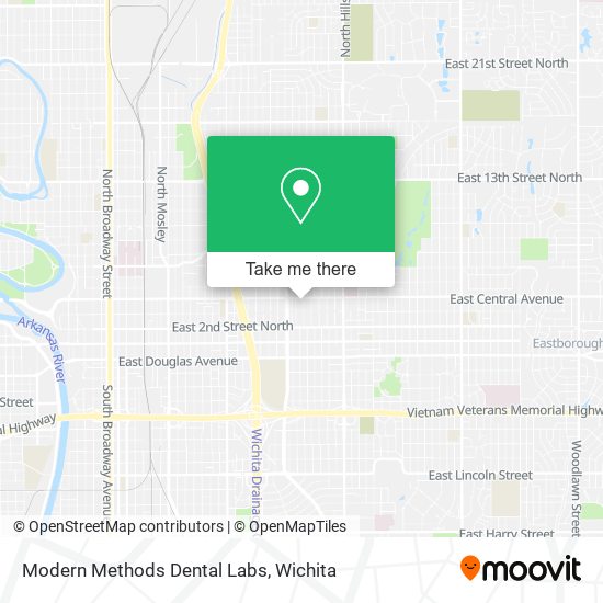 Modern Methods Dental Labs map