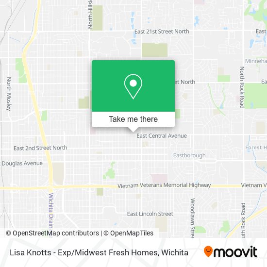 Mapa de Lisa Knotts - Exp / Midwest Fresh Homes