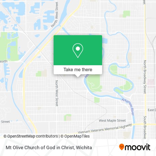 Mapa de Mt Olive Church of God in Christ