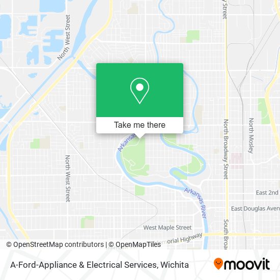 A-Ford-Appliance & Electrical Services map