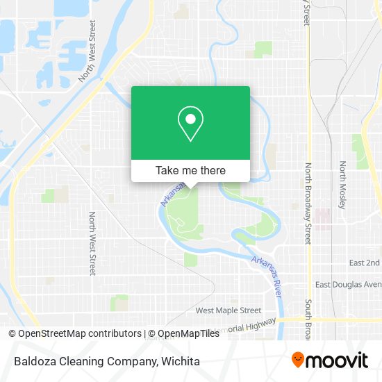 Mapa de Baldoza Cleaning Company