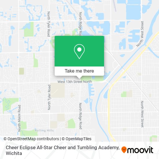 Mapa de Cheer Eclipse All-Star Cheer and Tumbling Academy