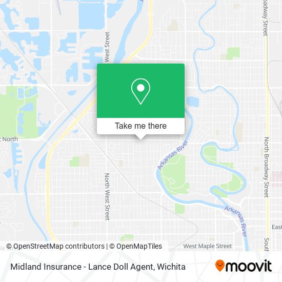 Midland Insurance - Lance Doll Agent map