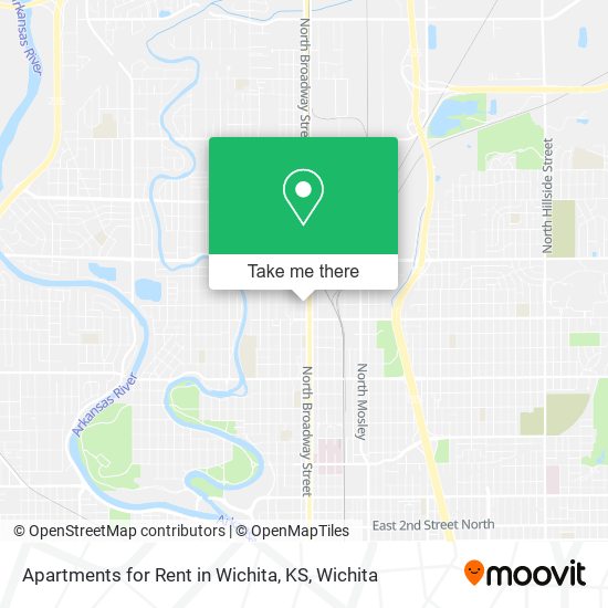 Apartments for Rent in Wichita, KS map