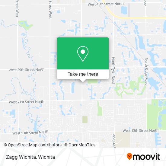 Mapa de Zagg Wichita