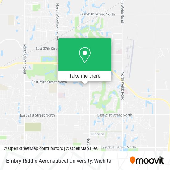 Mapa de Embry-Riddle Aeronautical University