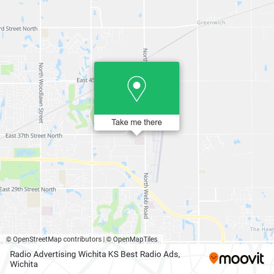 Radio Advertising Wichita KS Best Radio Ads map