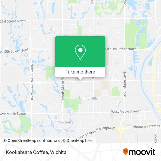 Kookaburra Coffee map