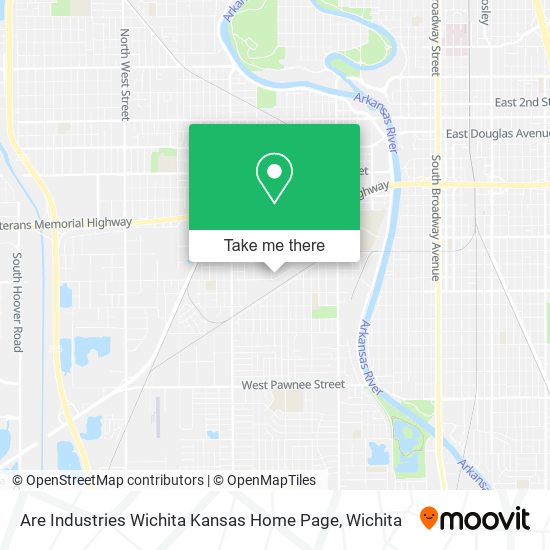 Mapa de Are Industries Wichita Kansas Home Page