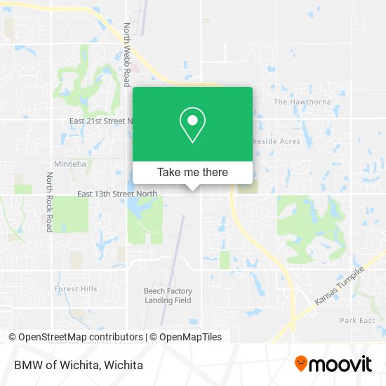 Mapa de BMW of Wichita