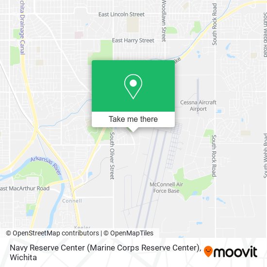 Navy Reserve Center (Marine Corps Reserve Center) map