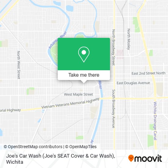 Mapa de Joe's Car Wash (Joe's SEAT Cover & Car Wash)