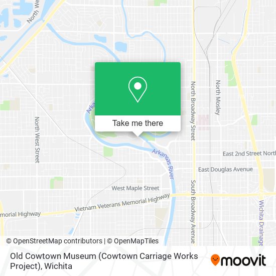 Mapa de Old Cowtown Museum (Cowtown Carriage Works Project)