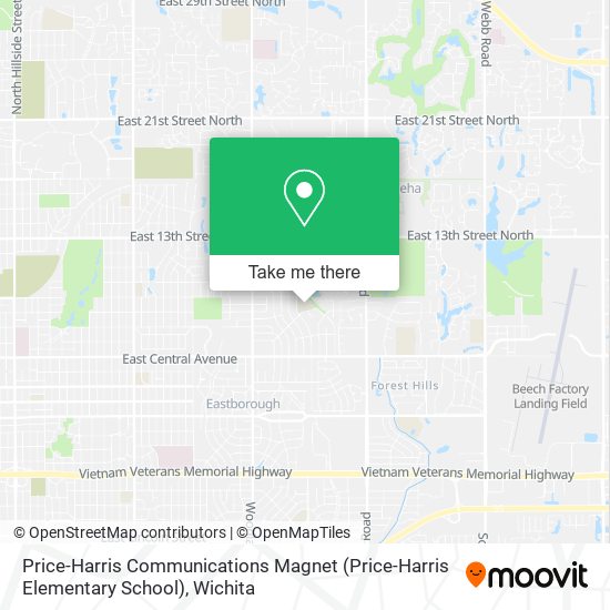 Mapa de Price-Harris Communications Magnet (Price-Harris Elementary School)