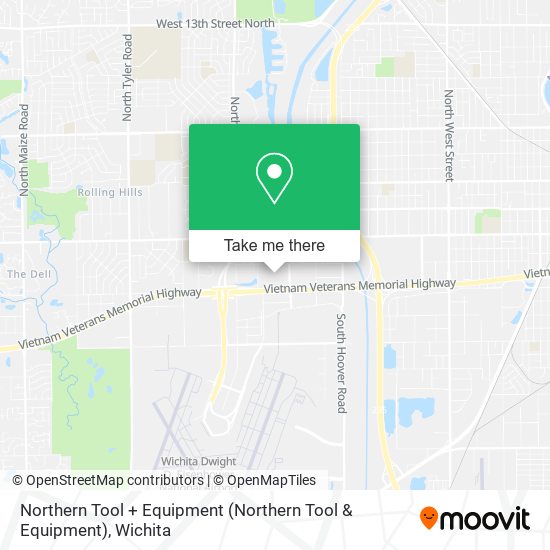 Mapa de Northern Tool + Equipment