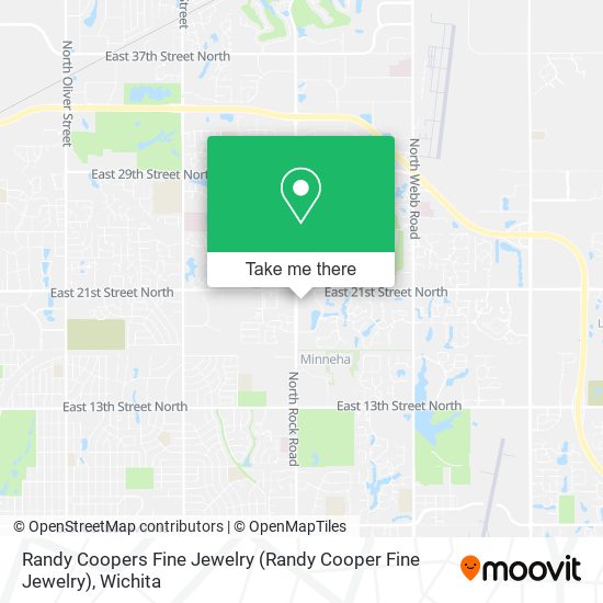 Randy Coopers Fine Jewelry map