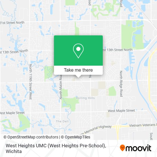 Mapa de West Heights UMC (West Heights Pre-School)