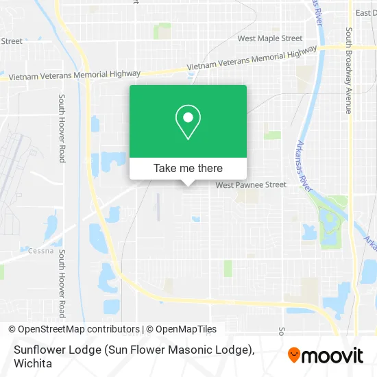 Sunflower Lodge (Sun Flower Masonic Lodge) map