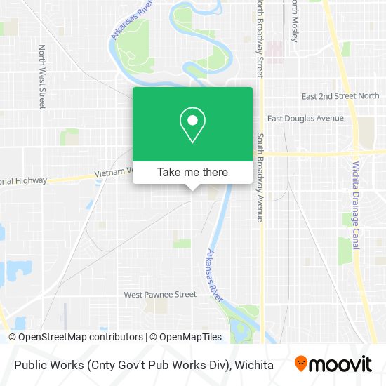 Public Works (Cnty Gov't Pub Works Div) map