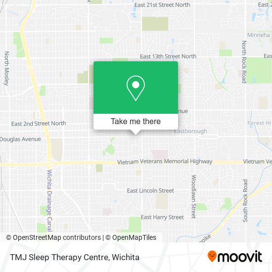 Mapa de TMJ Sleep Therapy Centre
