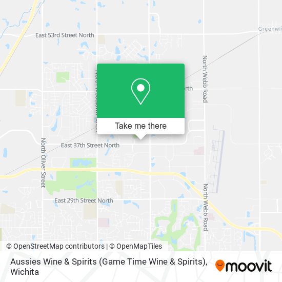 Aussies Wine & Spirits (Game Time Wine & Spirits) map