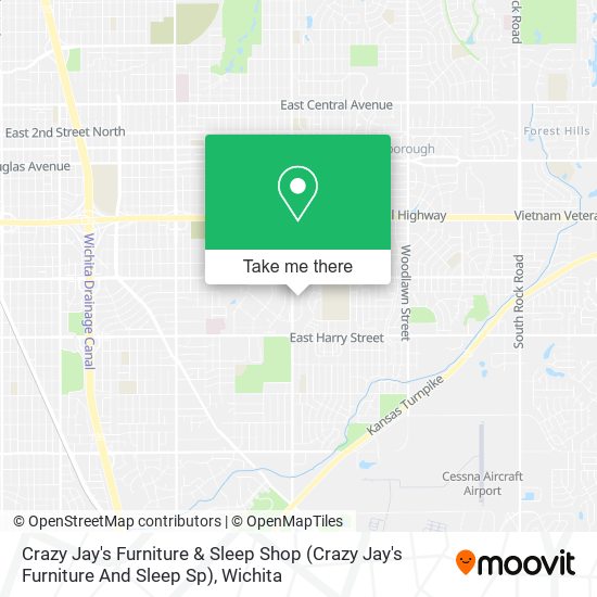 Crazy Jay's Furniture & Sleep Shop (Crazy Jay's Furniture And Sleep Sp) map