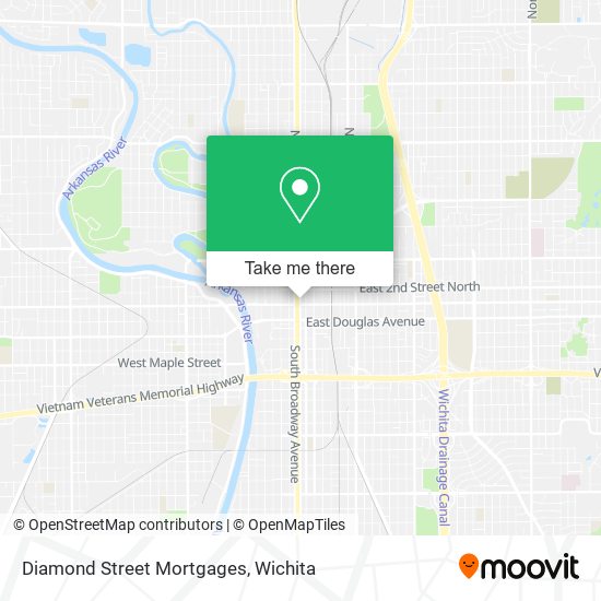 Mapa de Diamond Street Mortgages