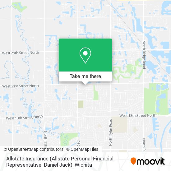 Mapa de Allstate Insurance (Allstate Personal Financial Representative: Daniel Jack)
