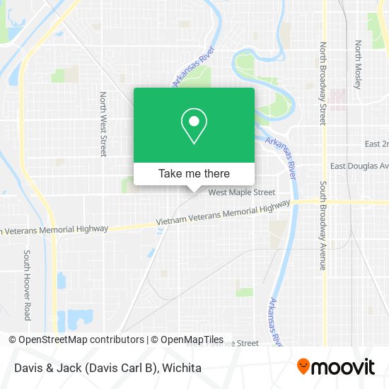 Davis & Jack (Davis Carl B) map