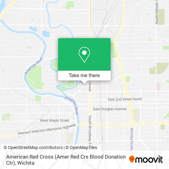 American Red Cross (Amer Red Crs Blood Donation Ctr) map
