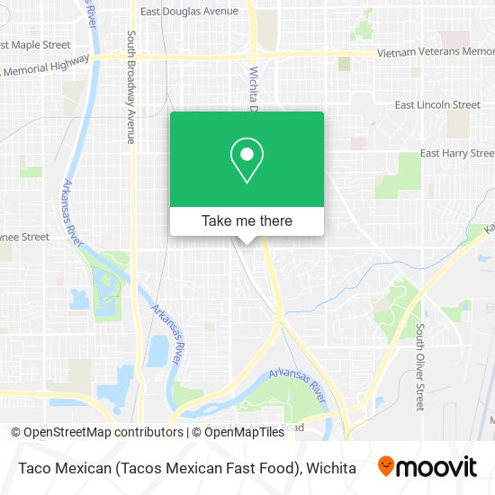 Mapa de Taco Mexican (Tacos Mexican Fast Food)