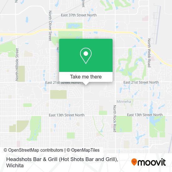 Headshots Bar & Grill (Hot Shots Bar and Grill) map