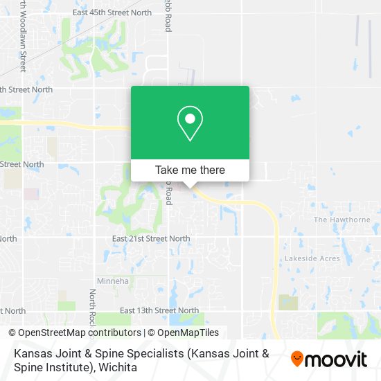 Mapa de Kansas Joint & Spine Specialists