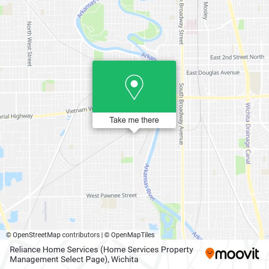 Reliance Home Services (Home Services Property Management Select Page) map