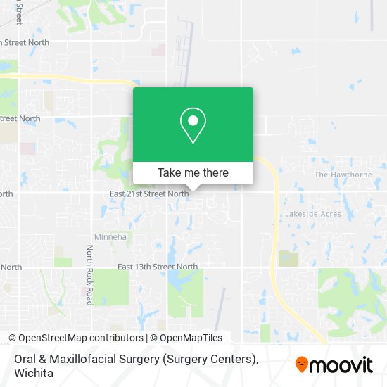 Mapa de Oral & Maxillofacial Surgery (Surgery Centers)